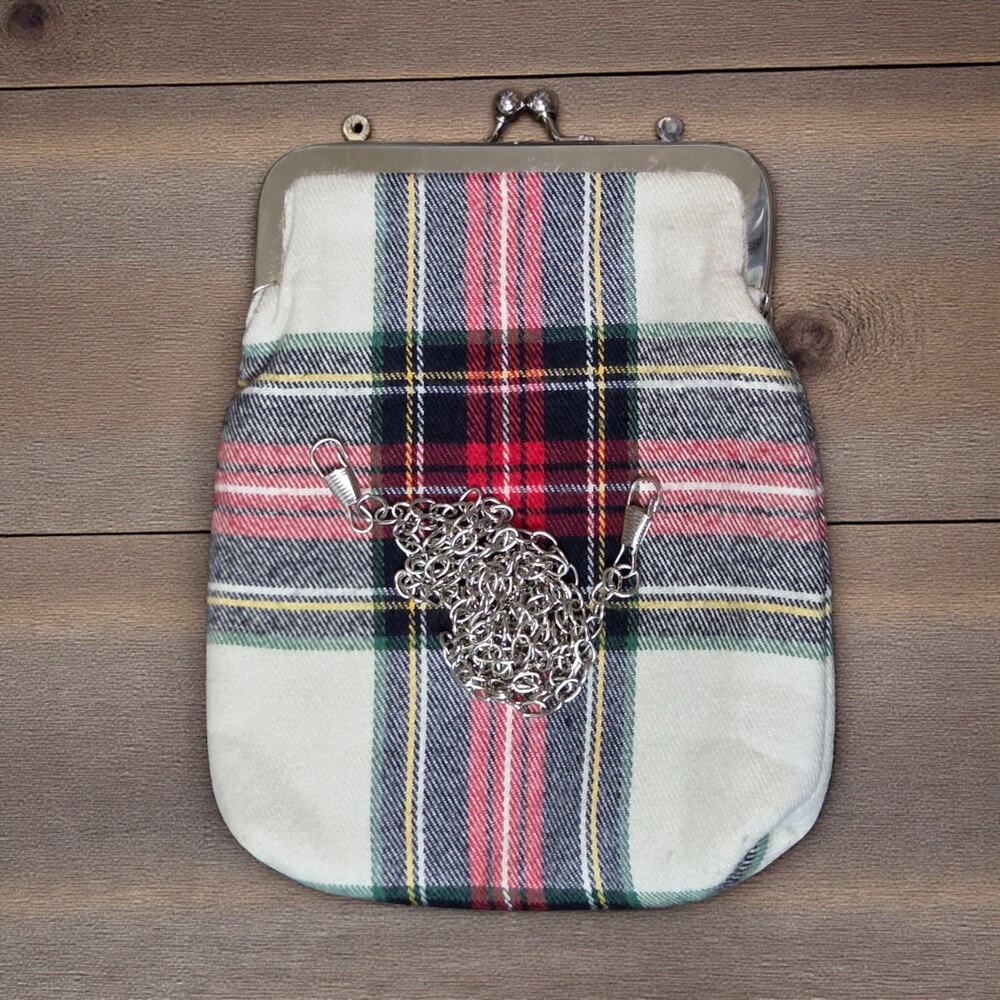 Nanette Lepore Plaid Crossbody Purse
